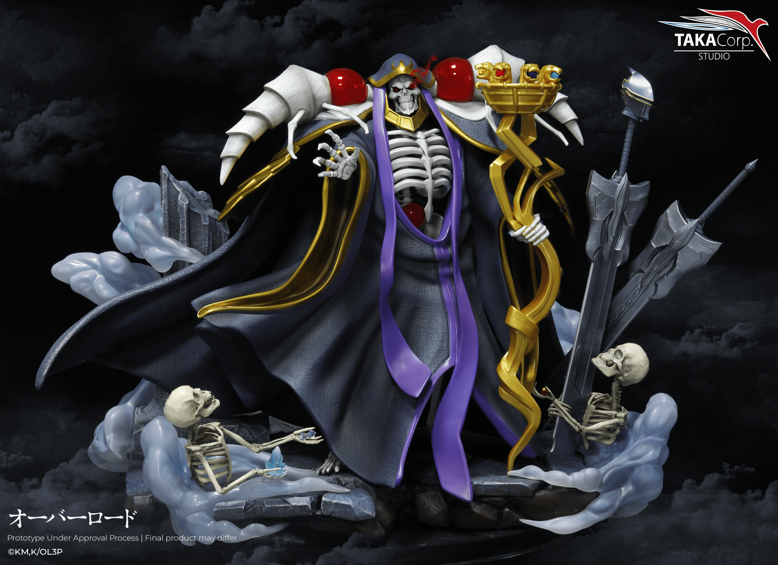 Overlord Ainz Ooal Gown Statue
