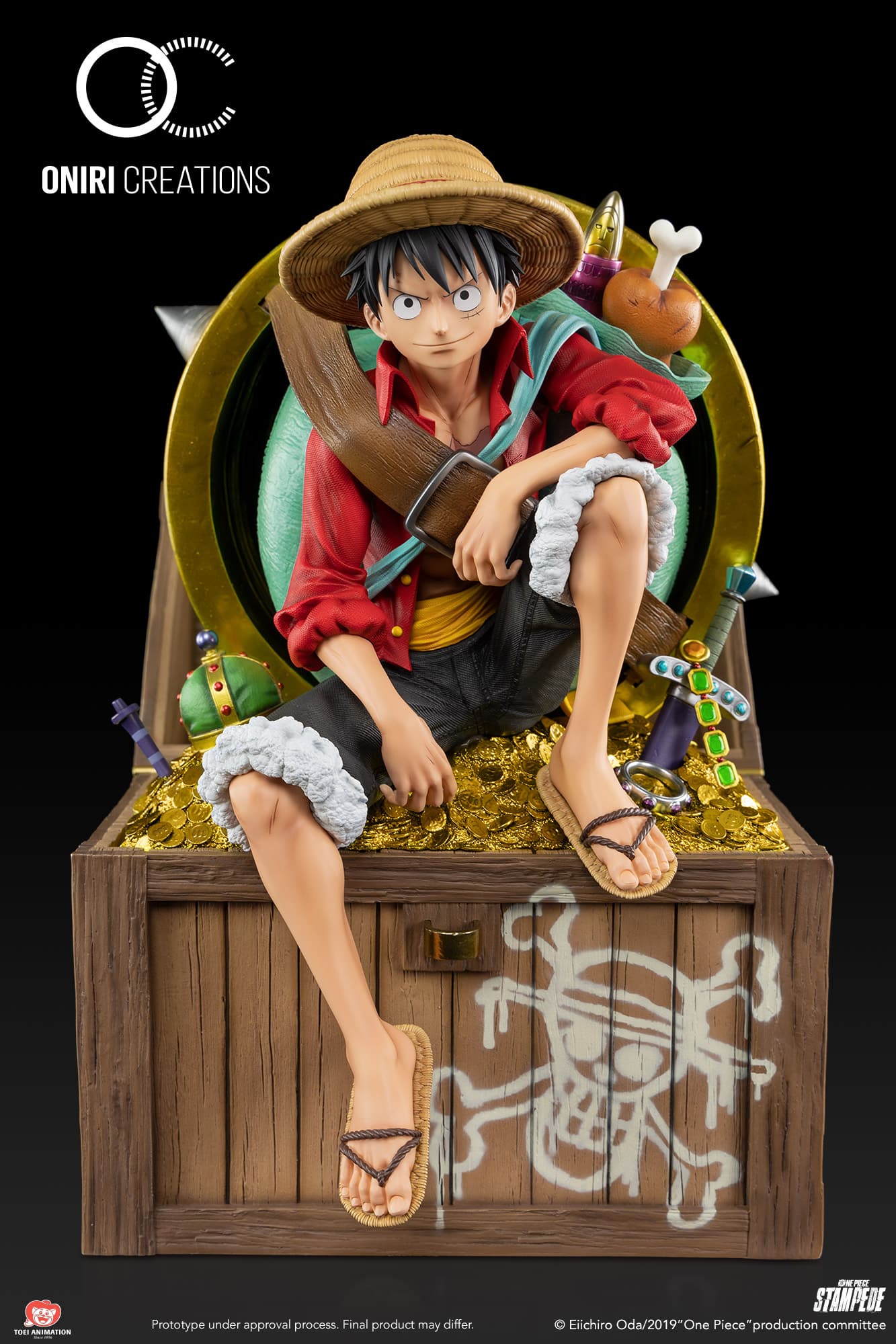 One Piece Stampede Straw Hat Luffy Statue