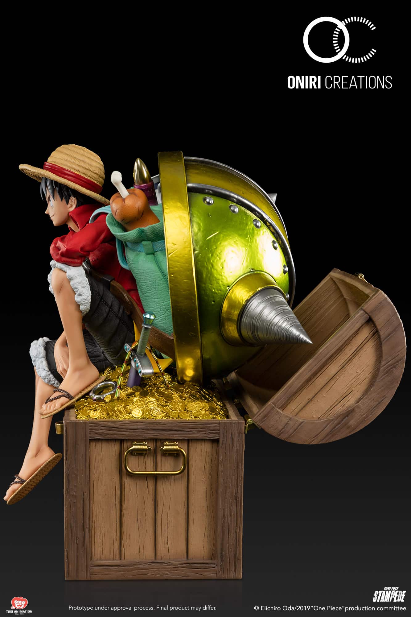 One Piece Stampede Straw Hat Luffy Statue