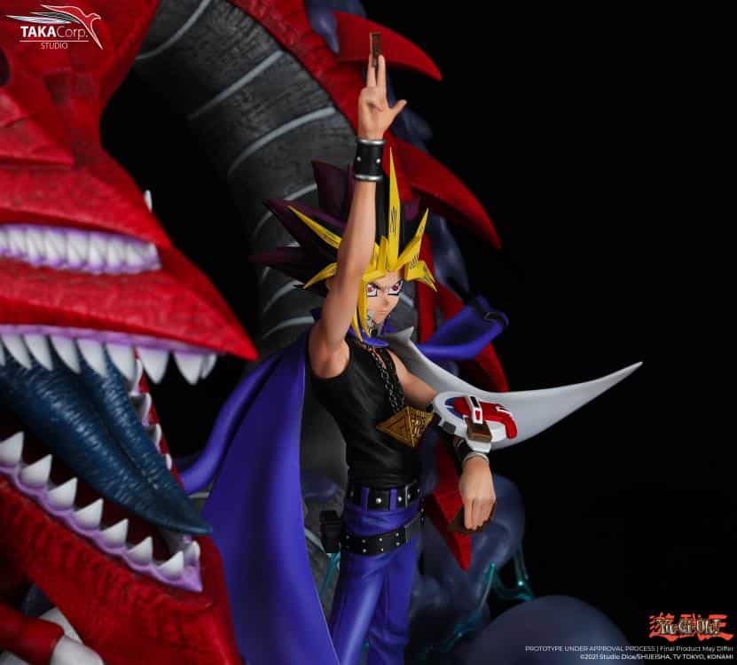 Yu-Gi-Oh! Yugi and Slifer the Sky Dragon Statue