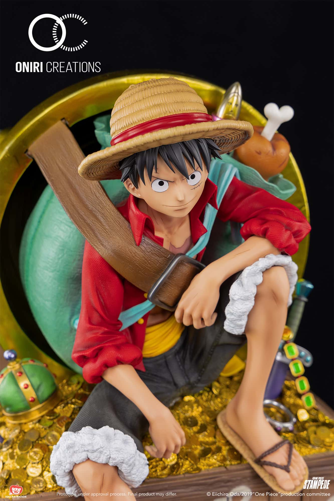 One Piece Stampede Straw Hat Luffy Statue