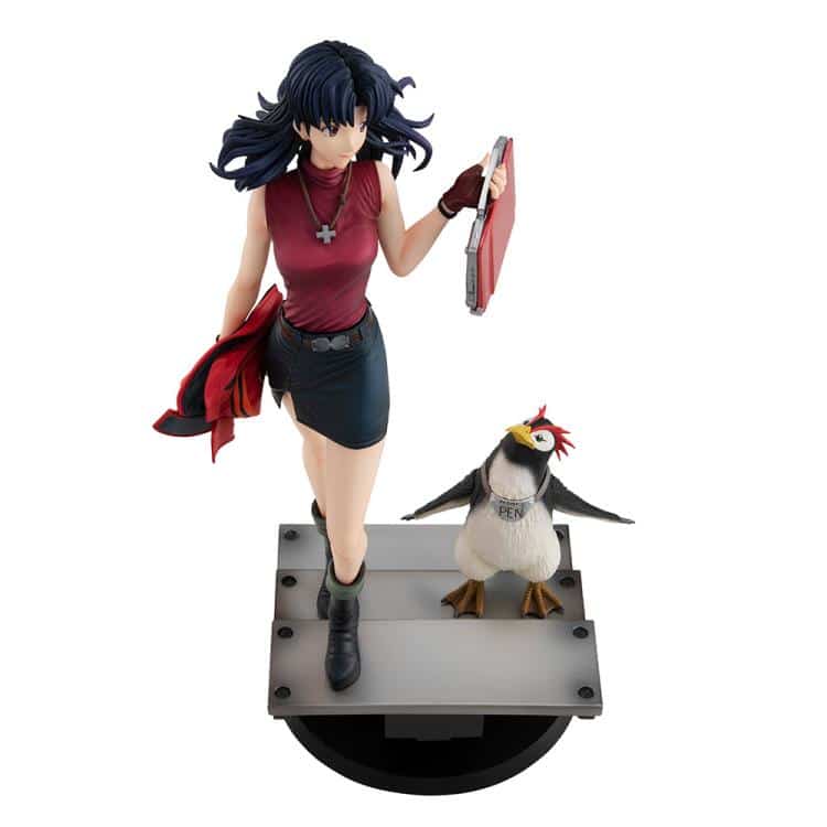 Rebuild of Evangelion Gals Misato Katsuragi & PenPen 1/8 Scale Figure