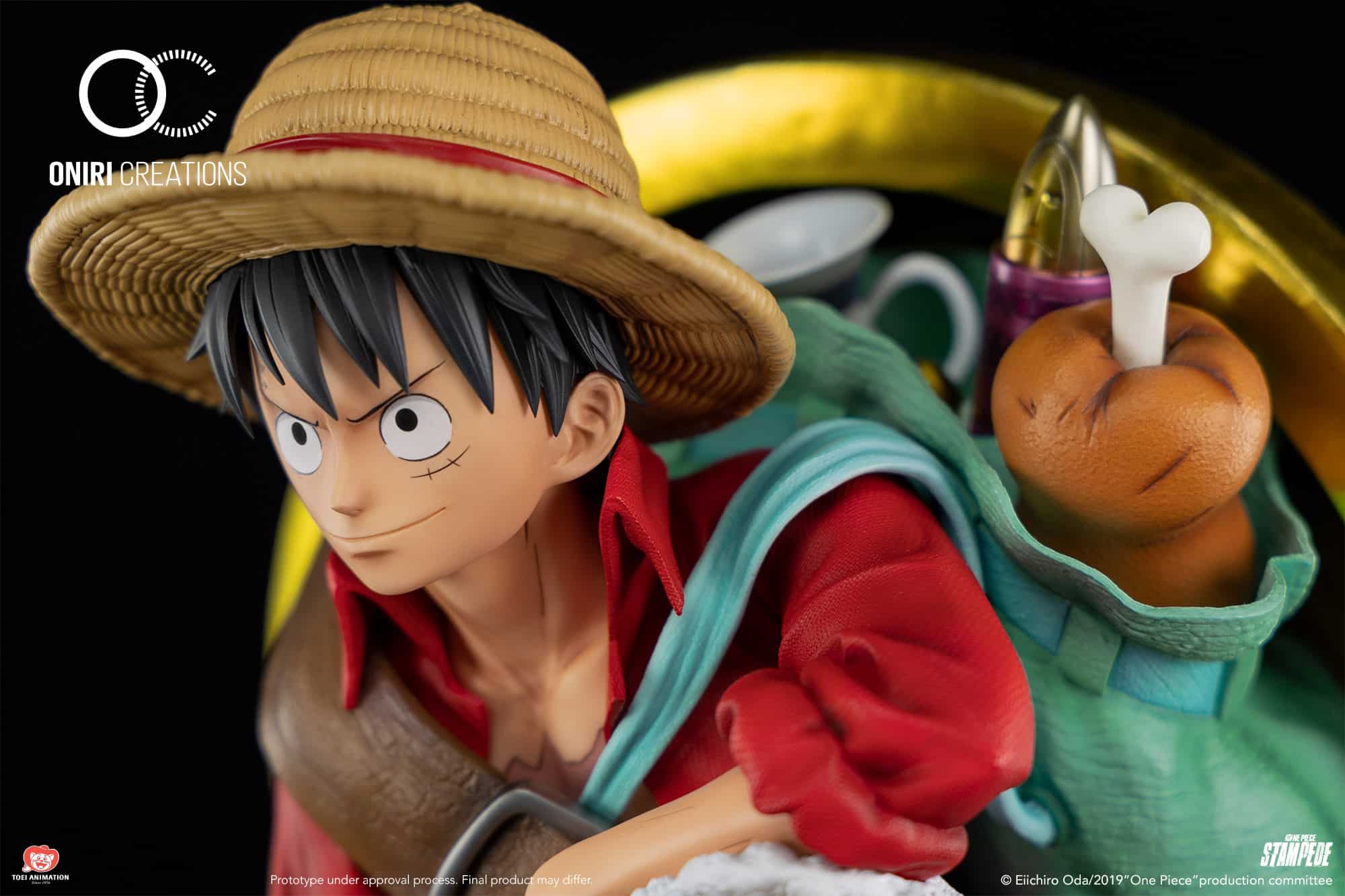 One Piece Stampede Straw Hat Luffy Statue