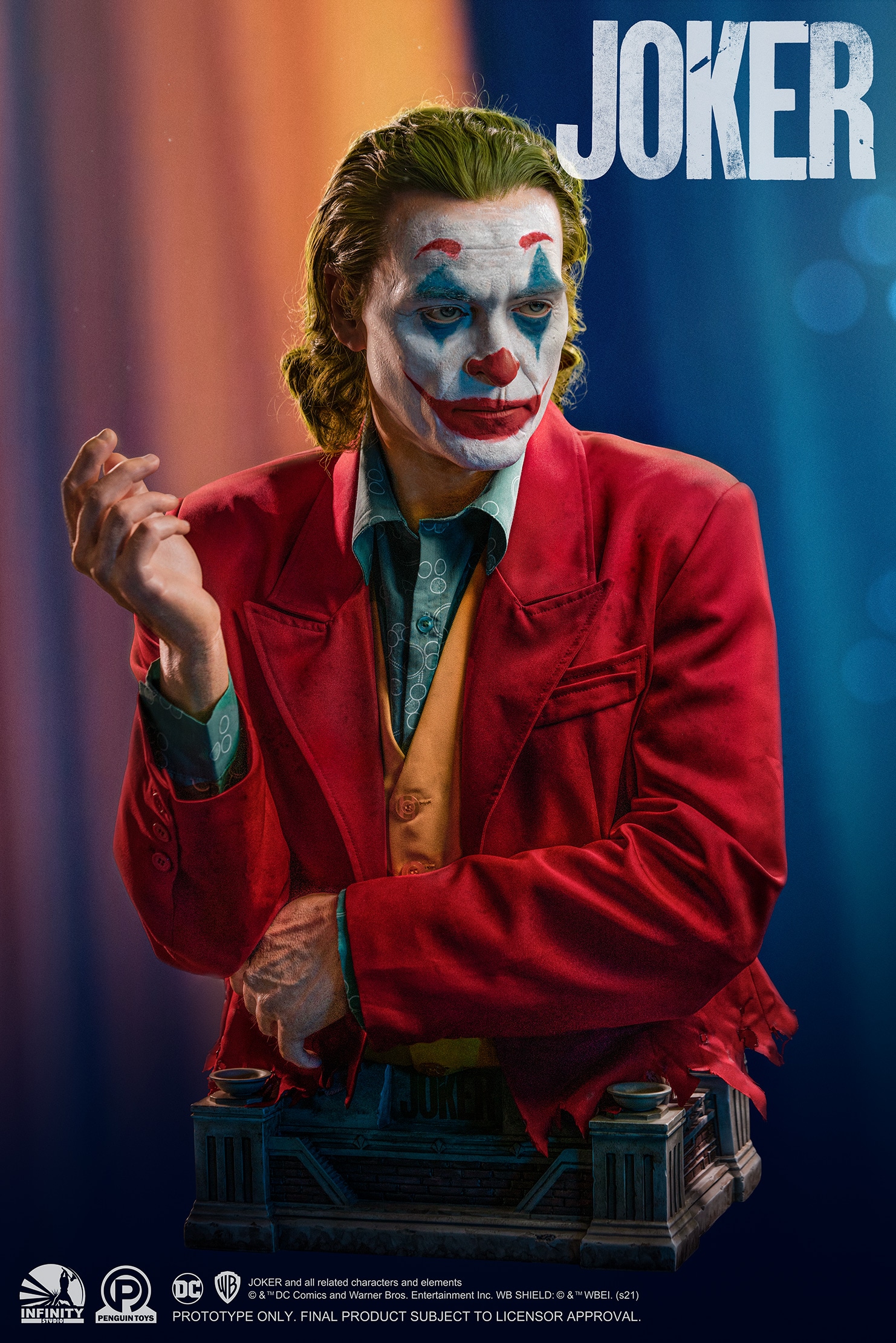 Arthur Fleck Joker Life-Size Bust