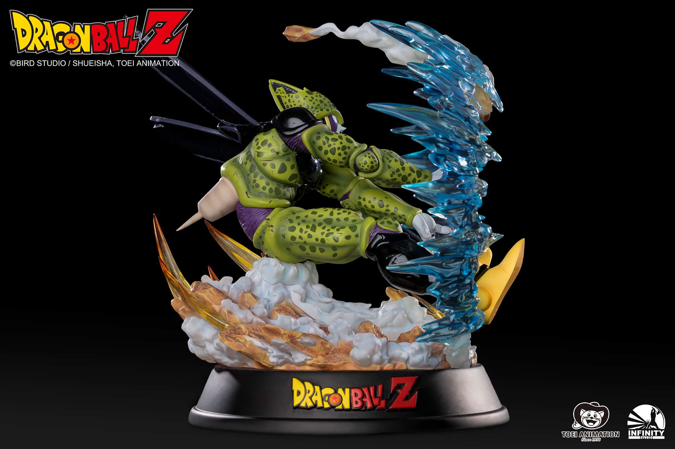 Dragon Ball Z Goku and Gohan VS Cell Statue 1/6 Scale Limited Edition