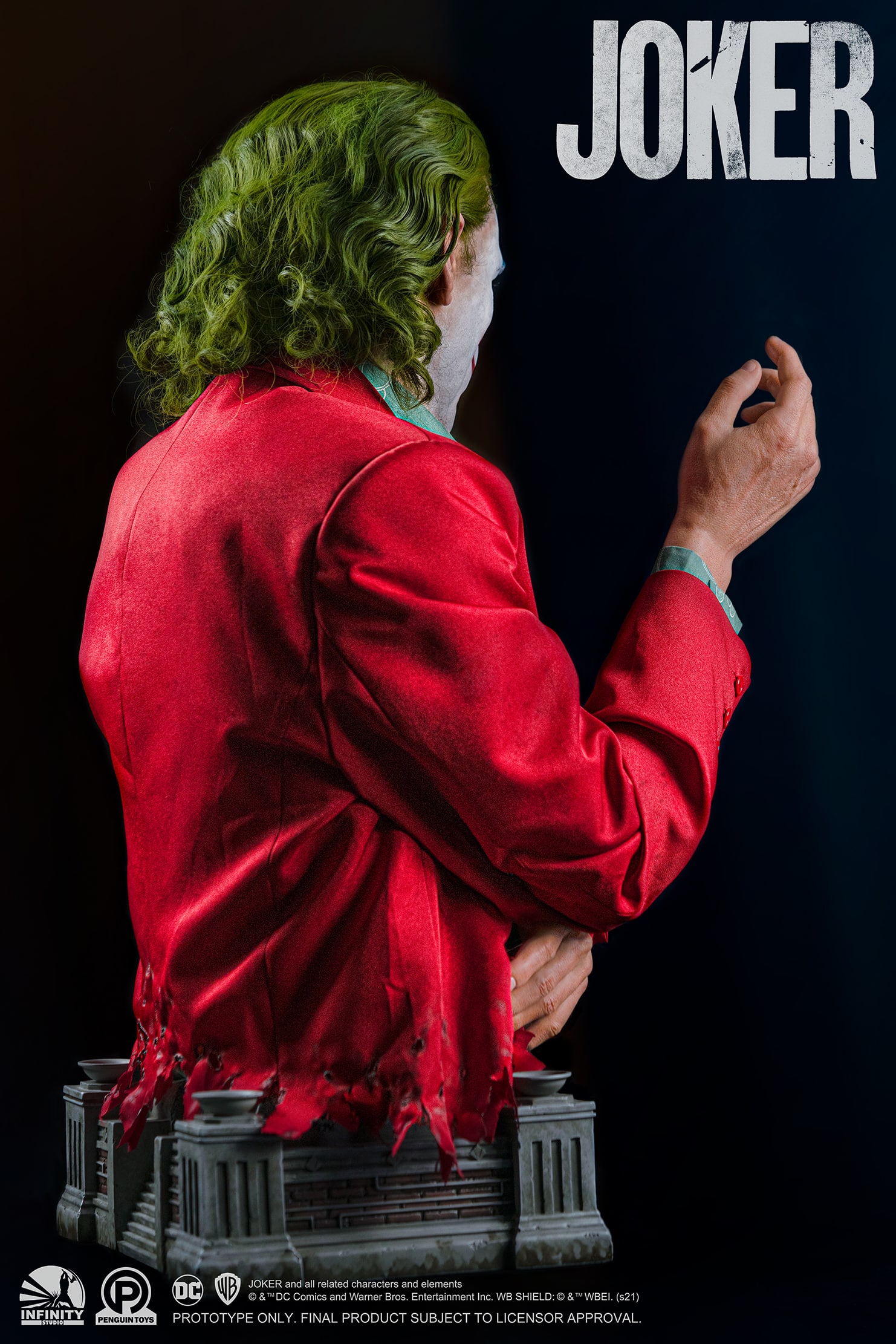 Arthur Fleck Joker Life-Size Bust - Bonus Edition