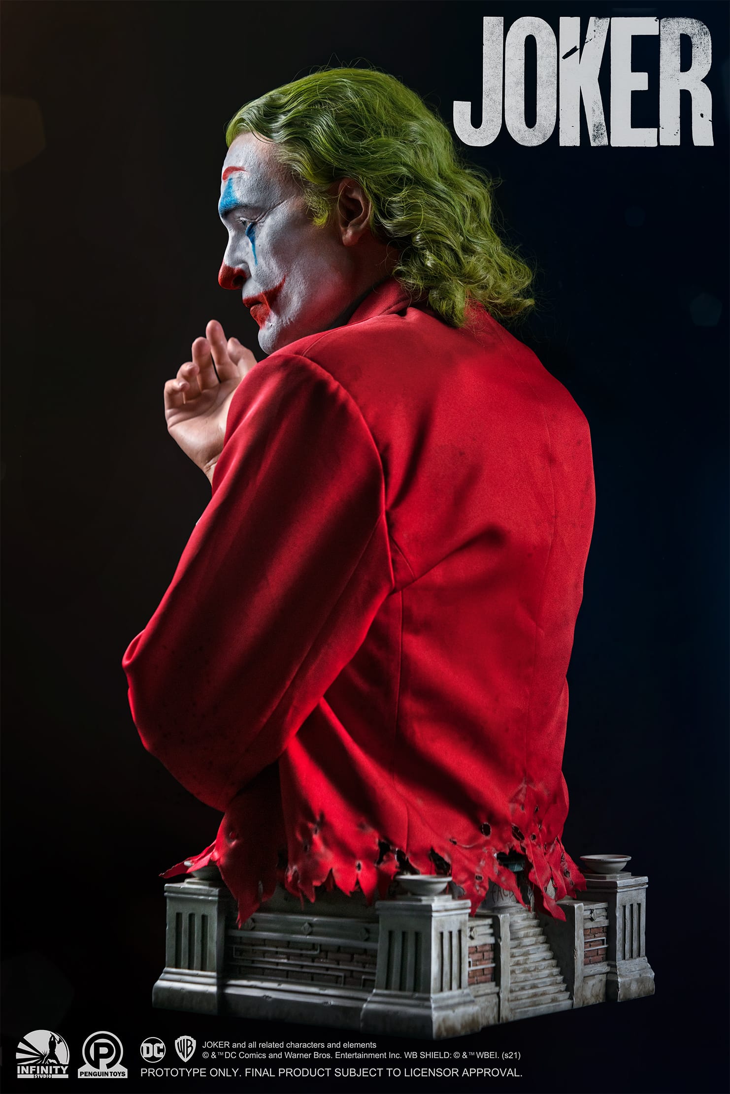 Arthur Fleck Joker Life-Size Bust - Bonus Edition