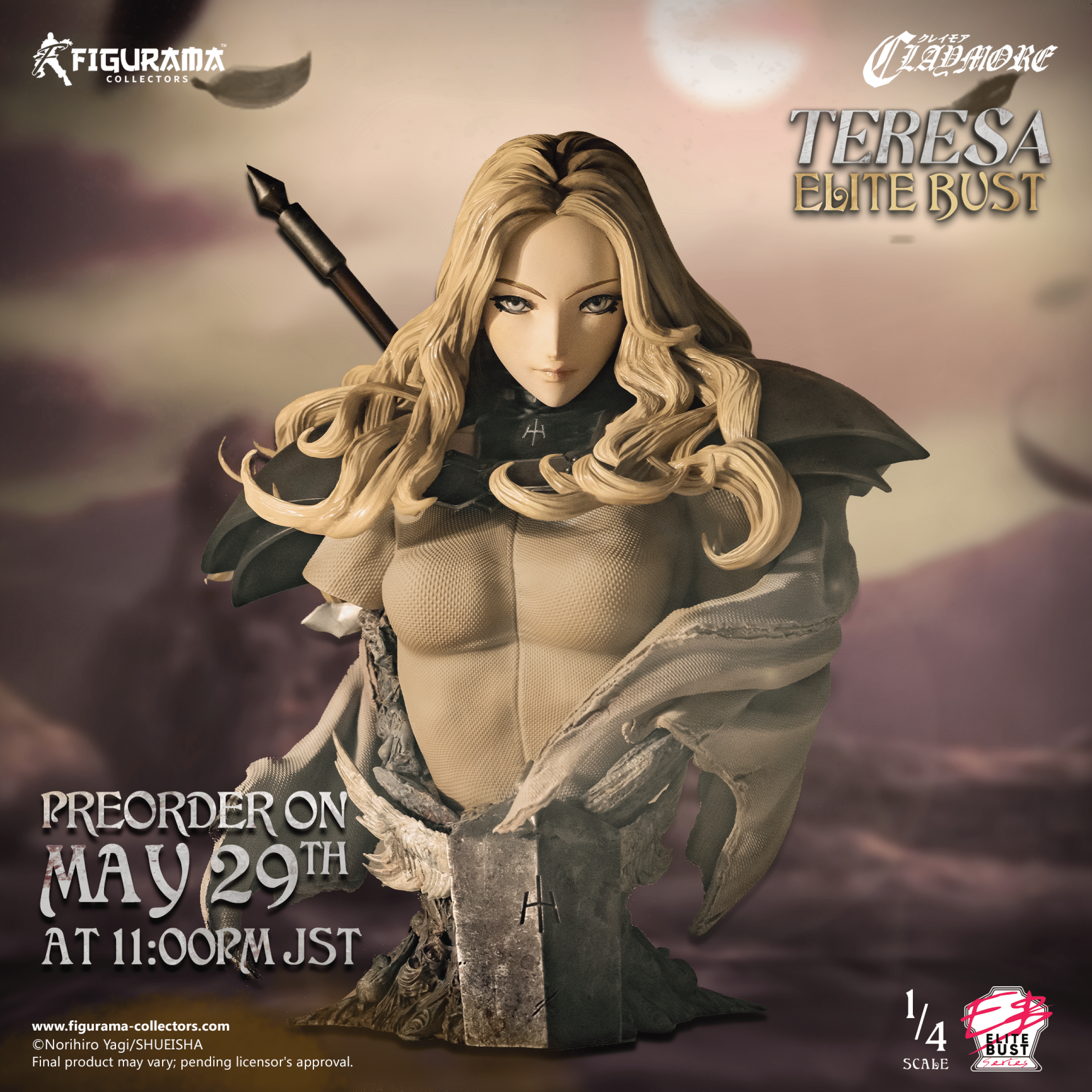 Claymore: Teresa Elite Bust