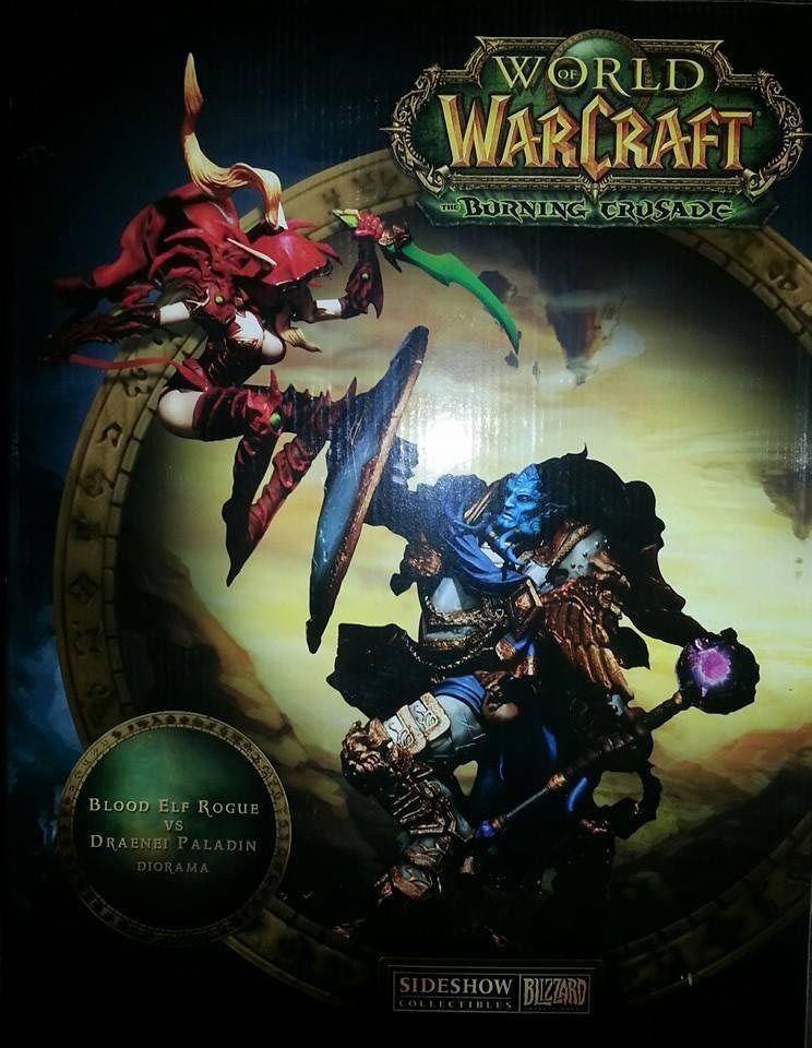 Blood Elf vs Draenei Diorama Exclusive