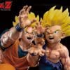 Dragon Ball Z Goku and Gohan VS Cell Statue 1/6 Scale Limited Edition