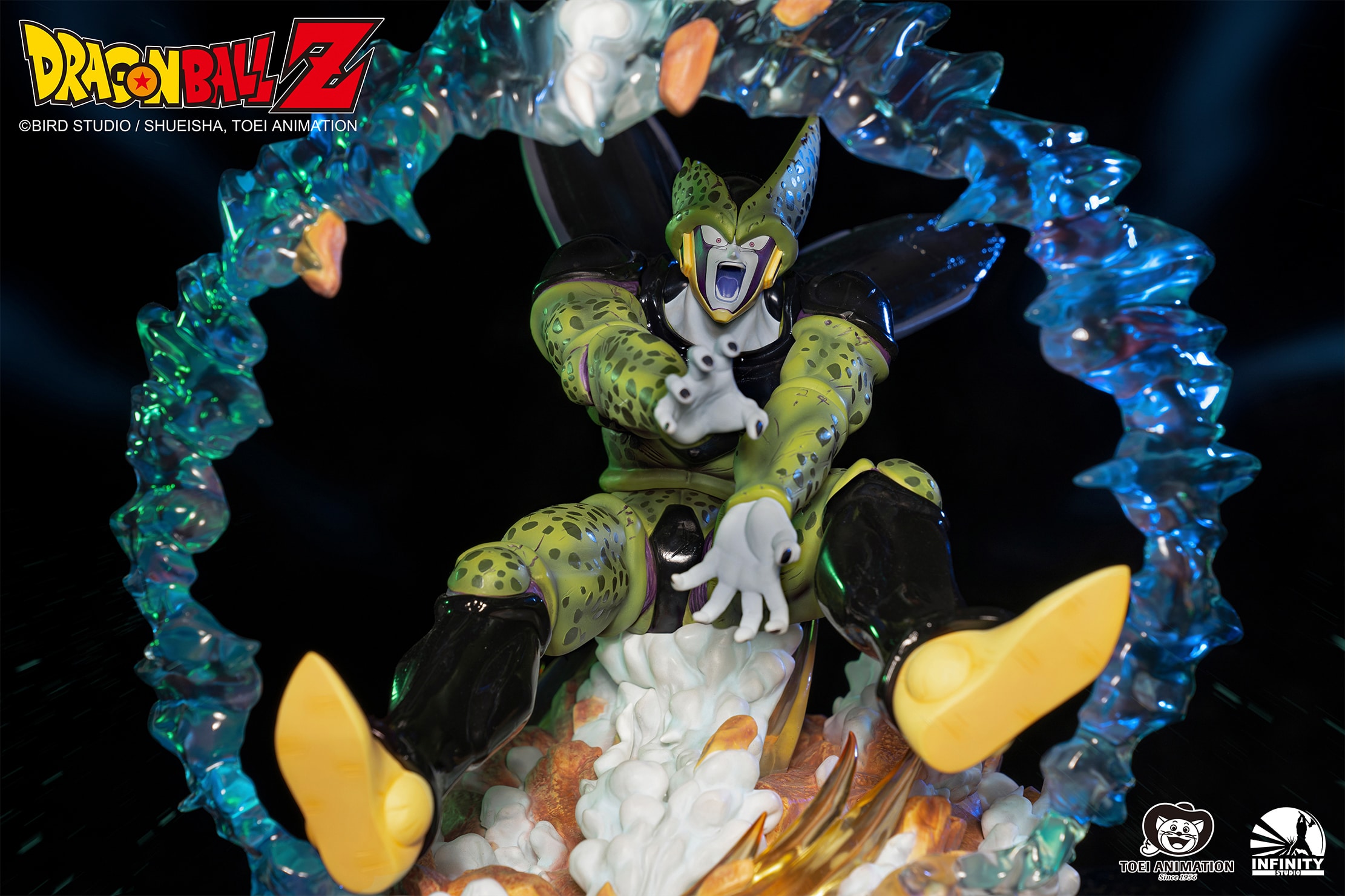 Dragon Ball Z Goku and Gohan VS Cell Statue 1/6 Scale Limited Edition