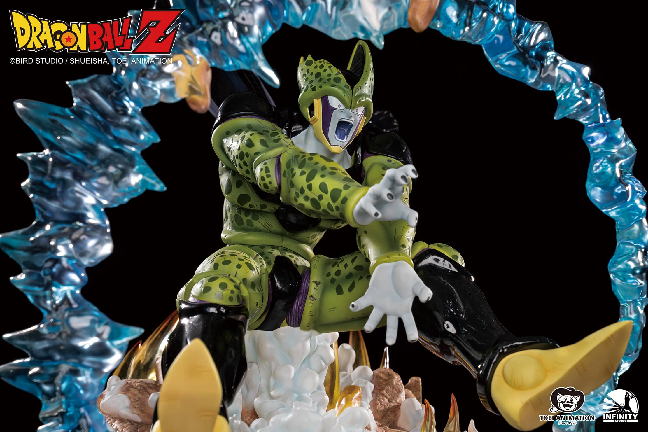 Dragon Ball Z Goku and Gohan VS Cell Statue 1/6 Scale Limited Edition