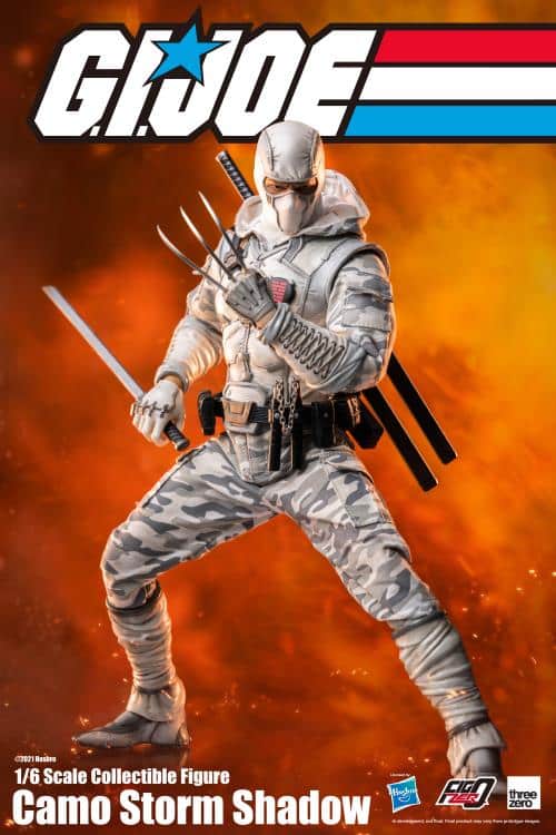 G.I. Joe FigZero Storm Shadow Figure Camo Previews Exclusive