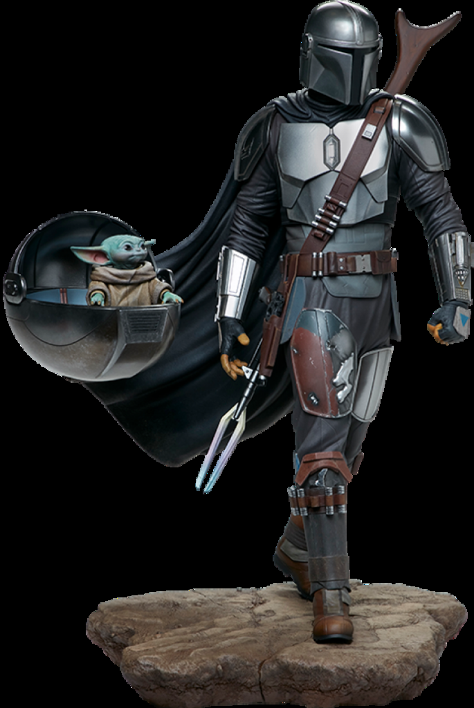 Sideshow Collectibles The Mandalorian And Grogu Premium Format Figure