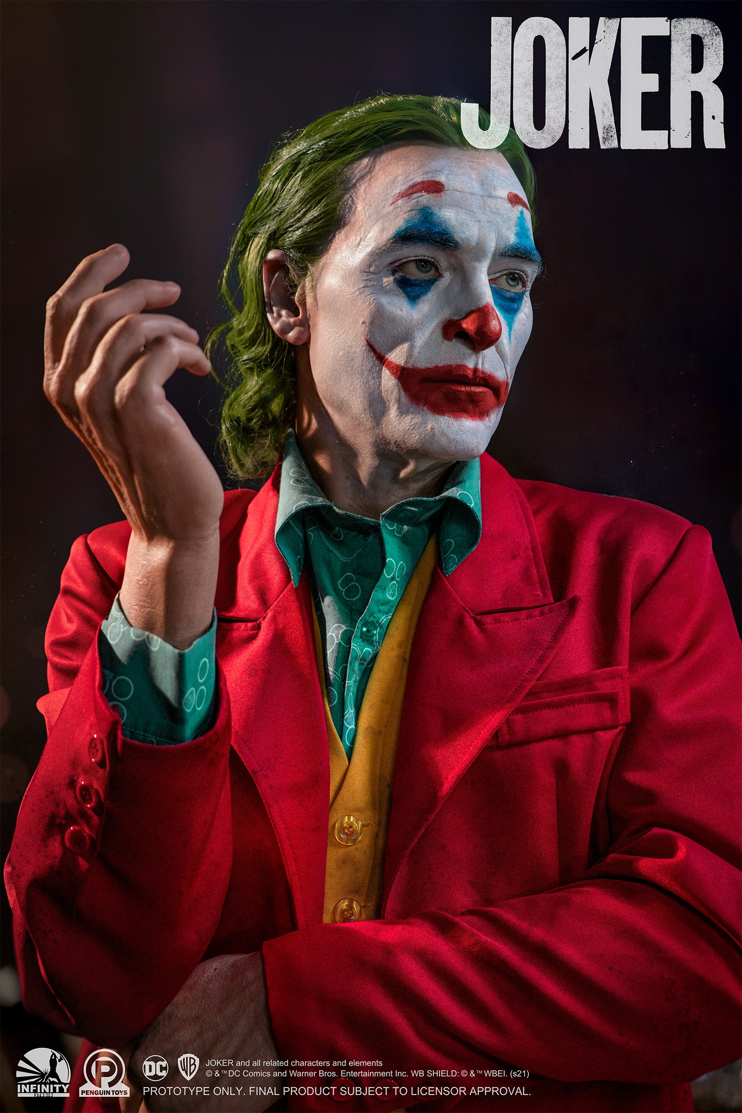 Arthur Fleck Joker Life-Size Bust - Bonus Edition