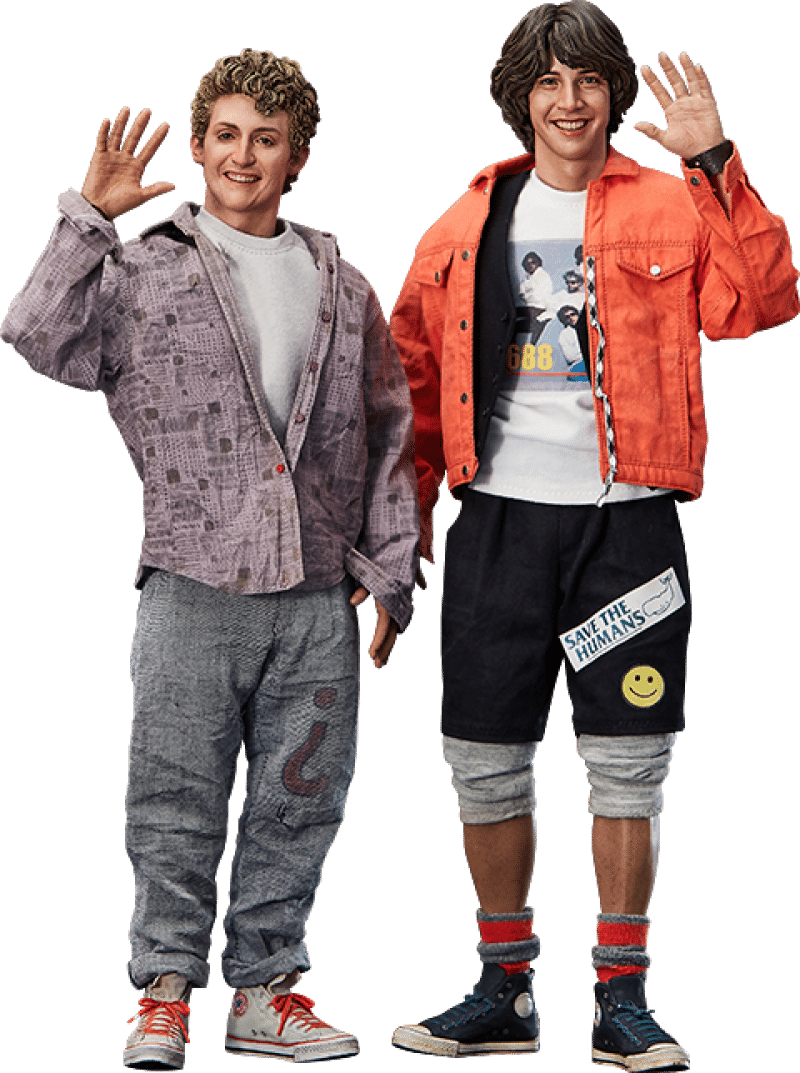 Bill & Ted Sixth Scale Collectible Figure Set