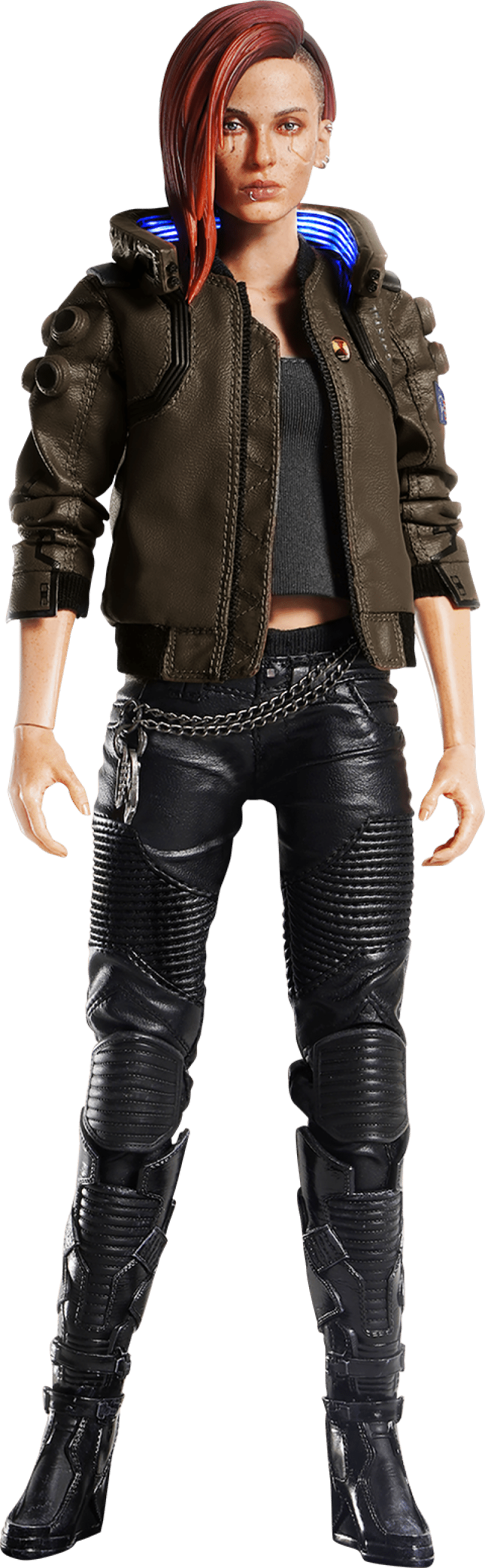 Cyberpunk 2077 V Female and Yaiba Kusanagi Sixth Scale Figure