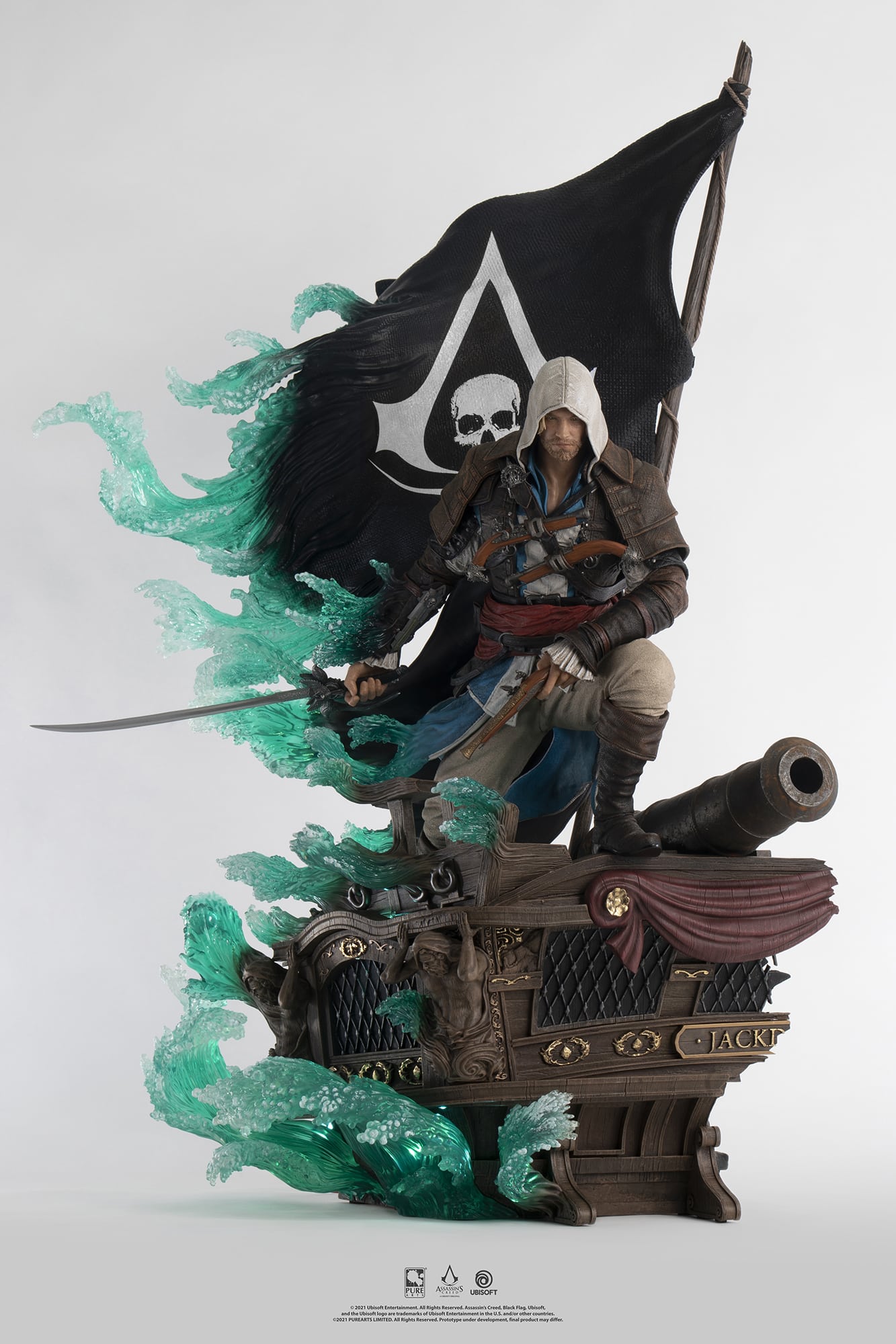 Assassins Creed Black Flag Animus Edward Kenway Statue