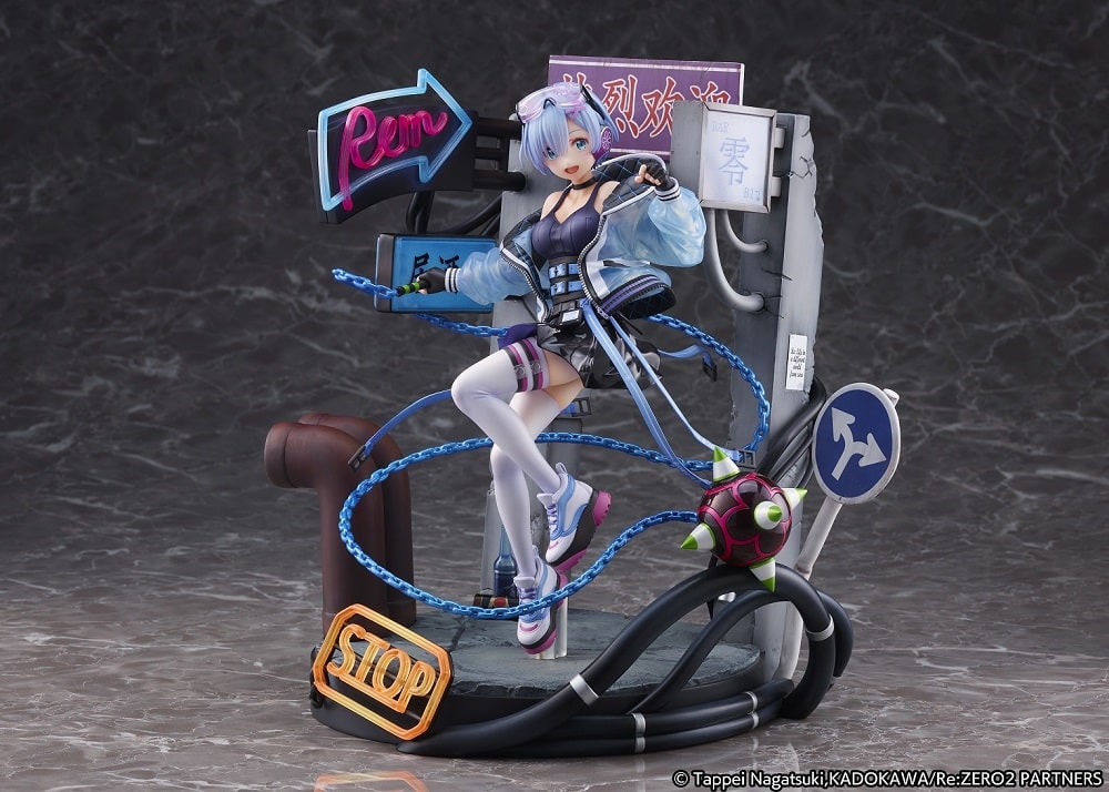 Re:Zero Starting Life in Another World Rem (Neon City Ver.) 1/7 Scale Shibuya Scramble Figure