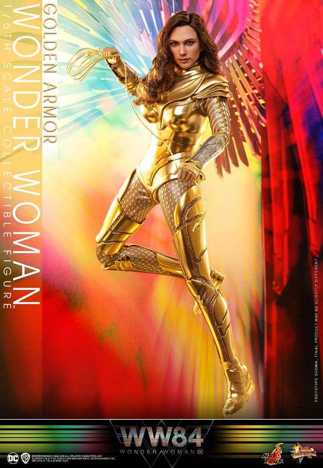 Wonder Woman 1984 Golden Armor Sixth Scale Figure