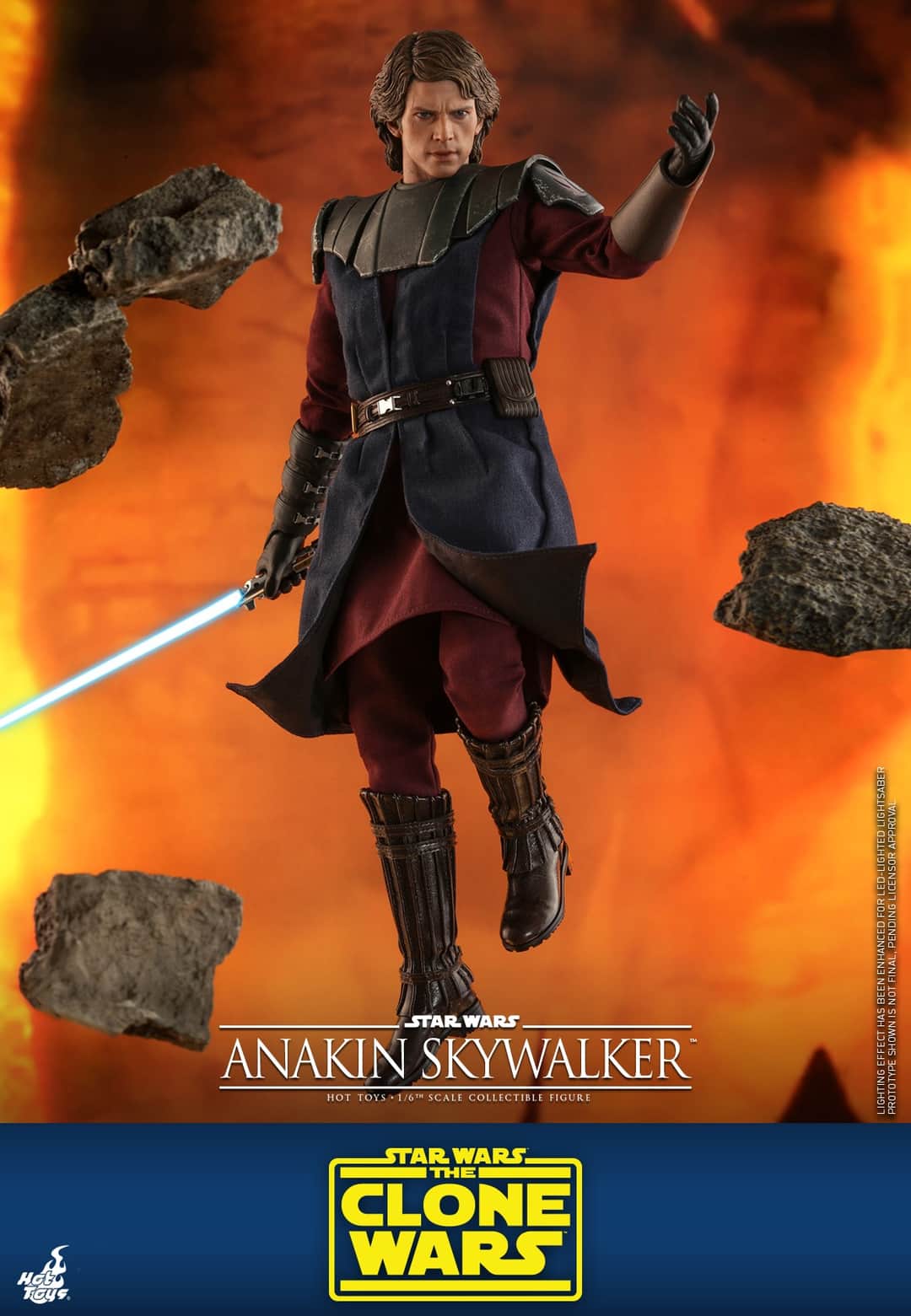The Clone Wars Anakin Skywalker Sixth Scale Figure