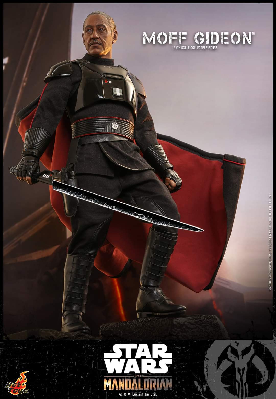 The Mandalorian Moff Gideon Sixth Scale Figure
