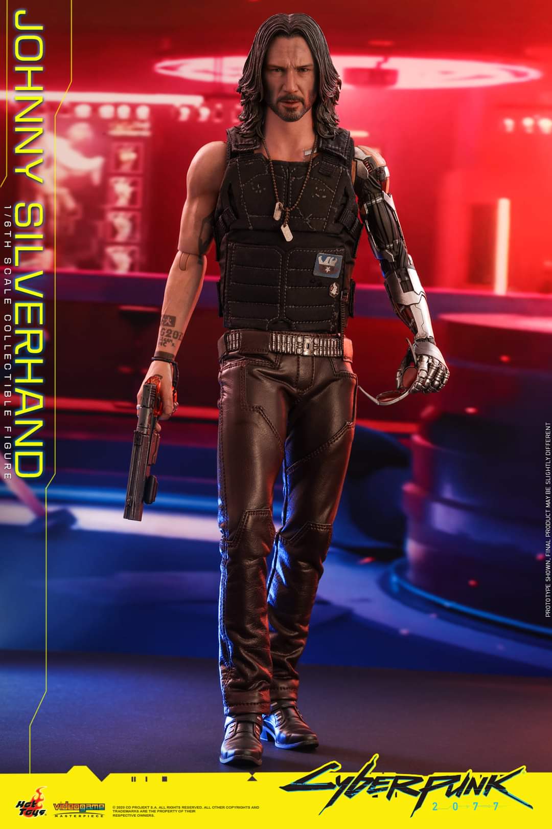 Hot Toys Cyberpunk 2077 Johnny Silverhand Sixth Scale Figure