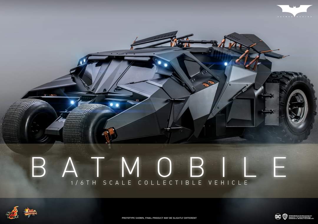 Batman Begins Batmobile Sixth Scale Vehicle