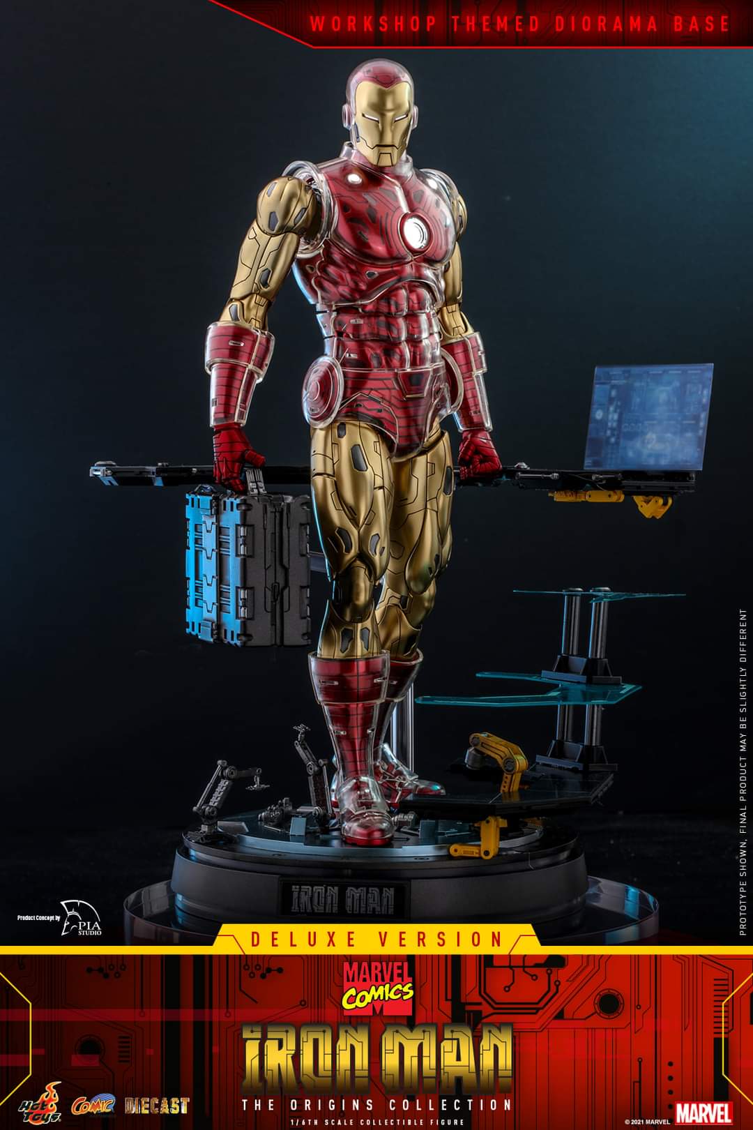 The Origins Collection Iron Man Sixth Scale Figure