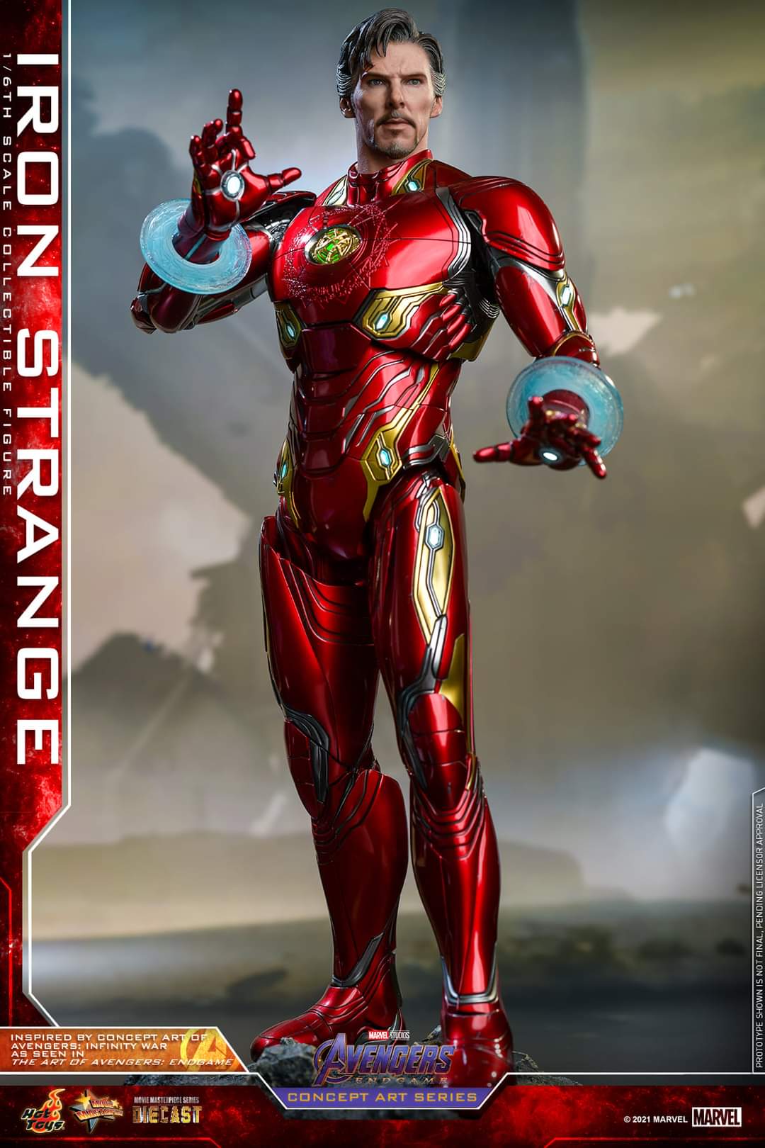 Concept Art Series Iron Strange Figure