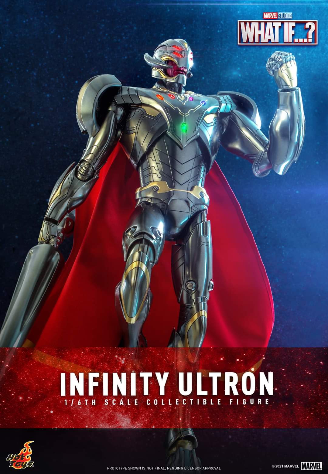 Hot Toys Marvel What If…? Infinity Ultron Sixth Scale Figure