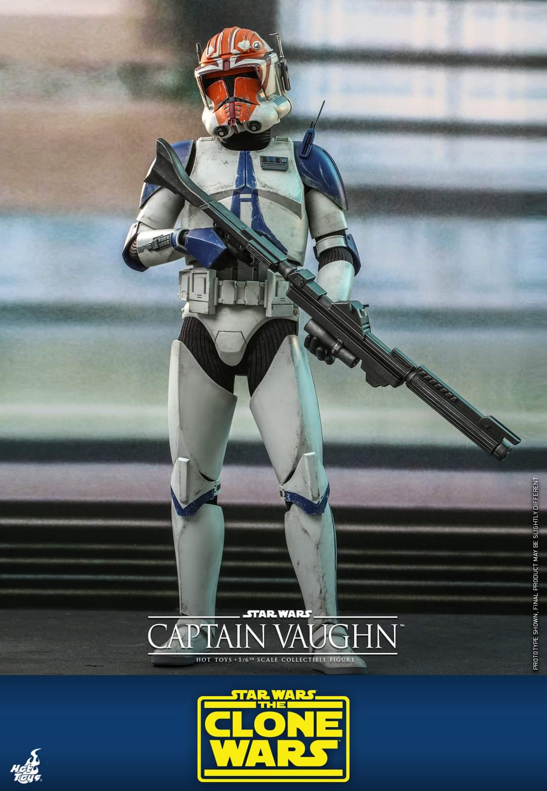 Star Wars The Clone Wars Captain Vaughn Sixth Scale Figure