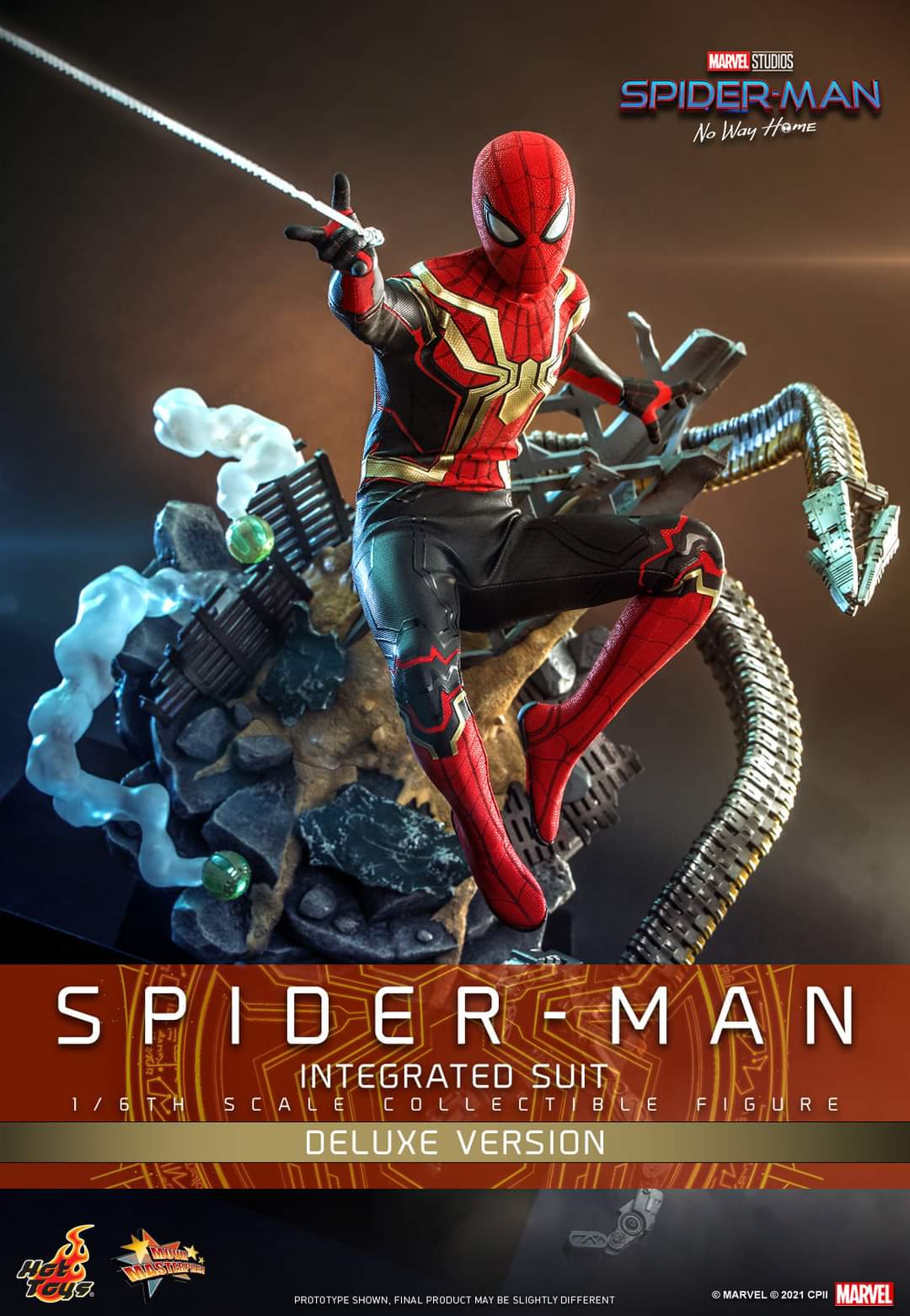 Spider-Man No Way Home Integrated Suit Sixth Scale Figure MMS624