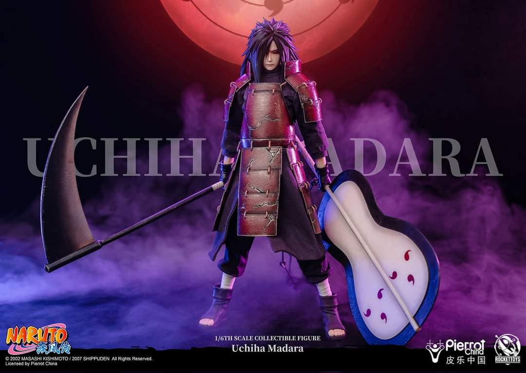 Rocket Toys Madara Uchiha Naruto Shippuden Sixth Scale Figure Limited