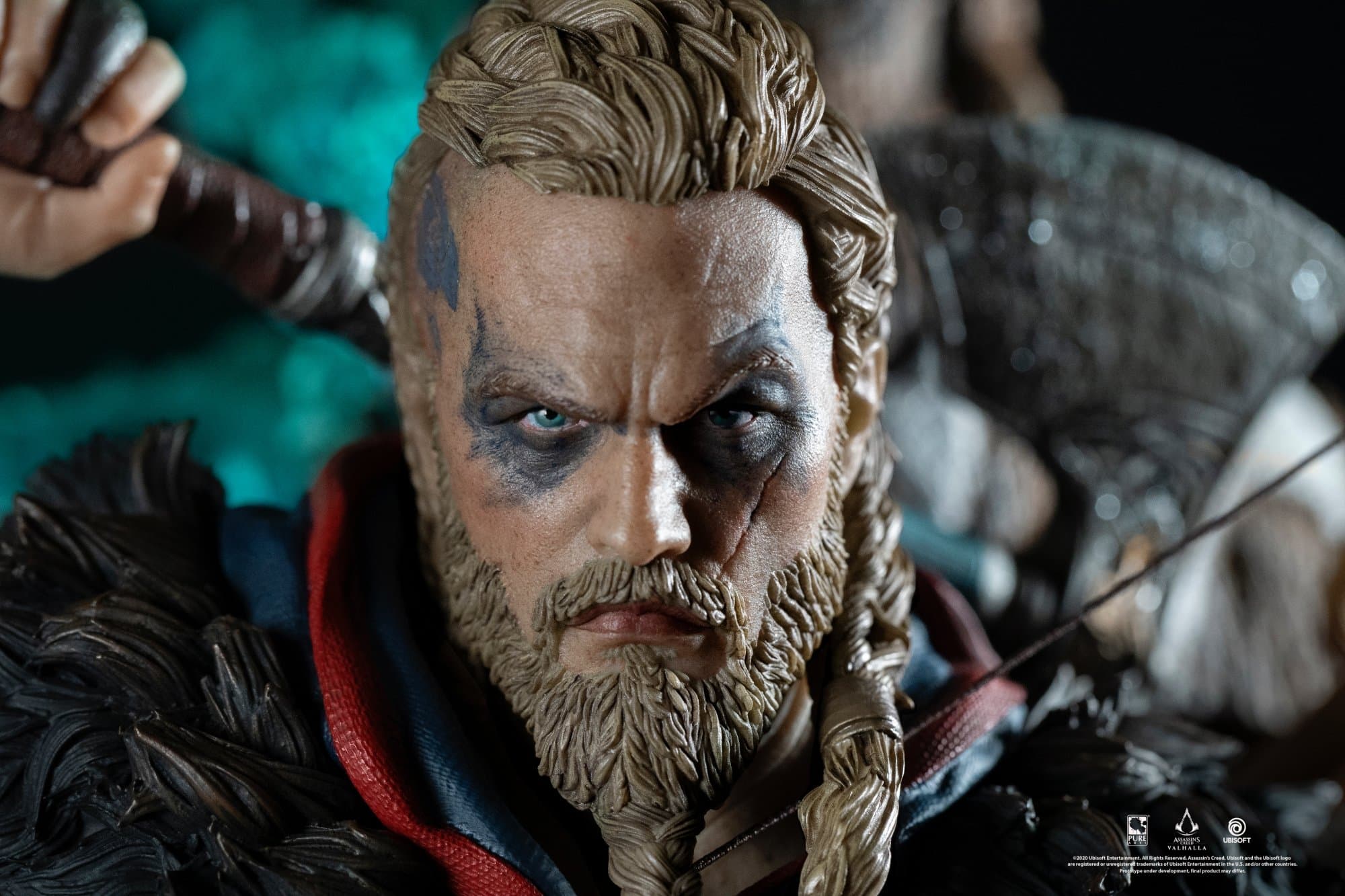 face detail male animus eivor