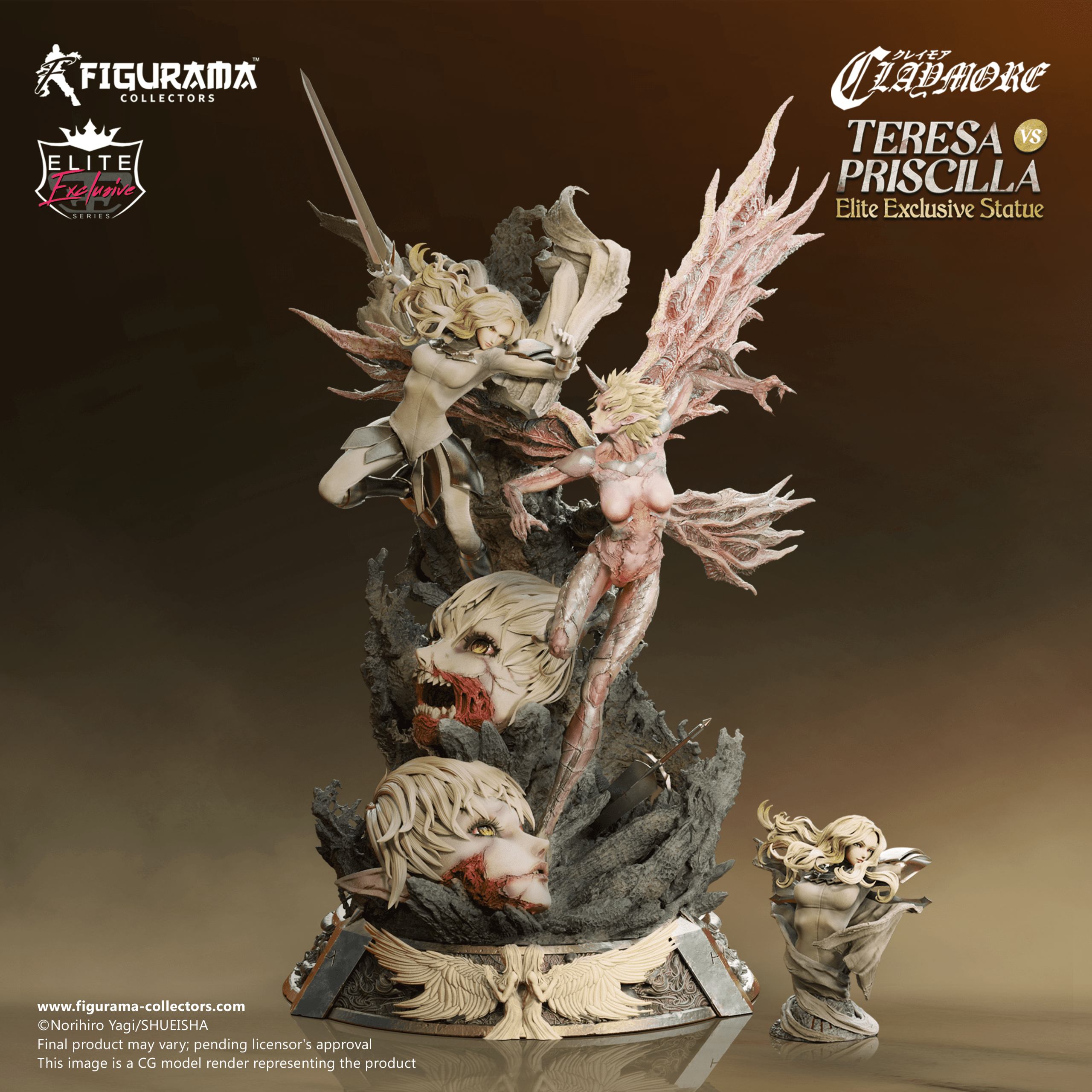 figurama claymore teresa vs priscilla