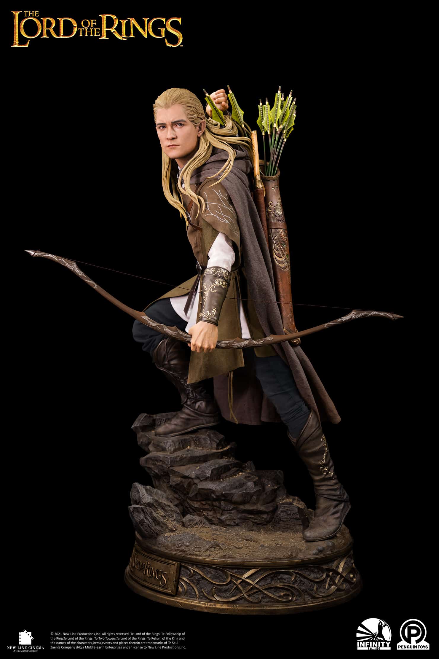 Infinity Studio Legolas Statue The Lord Of The Rings Master Forge Silicone Collectible 1/2 Scale