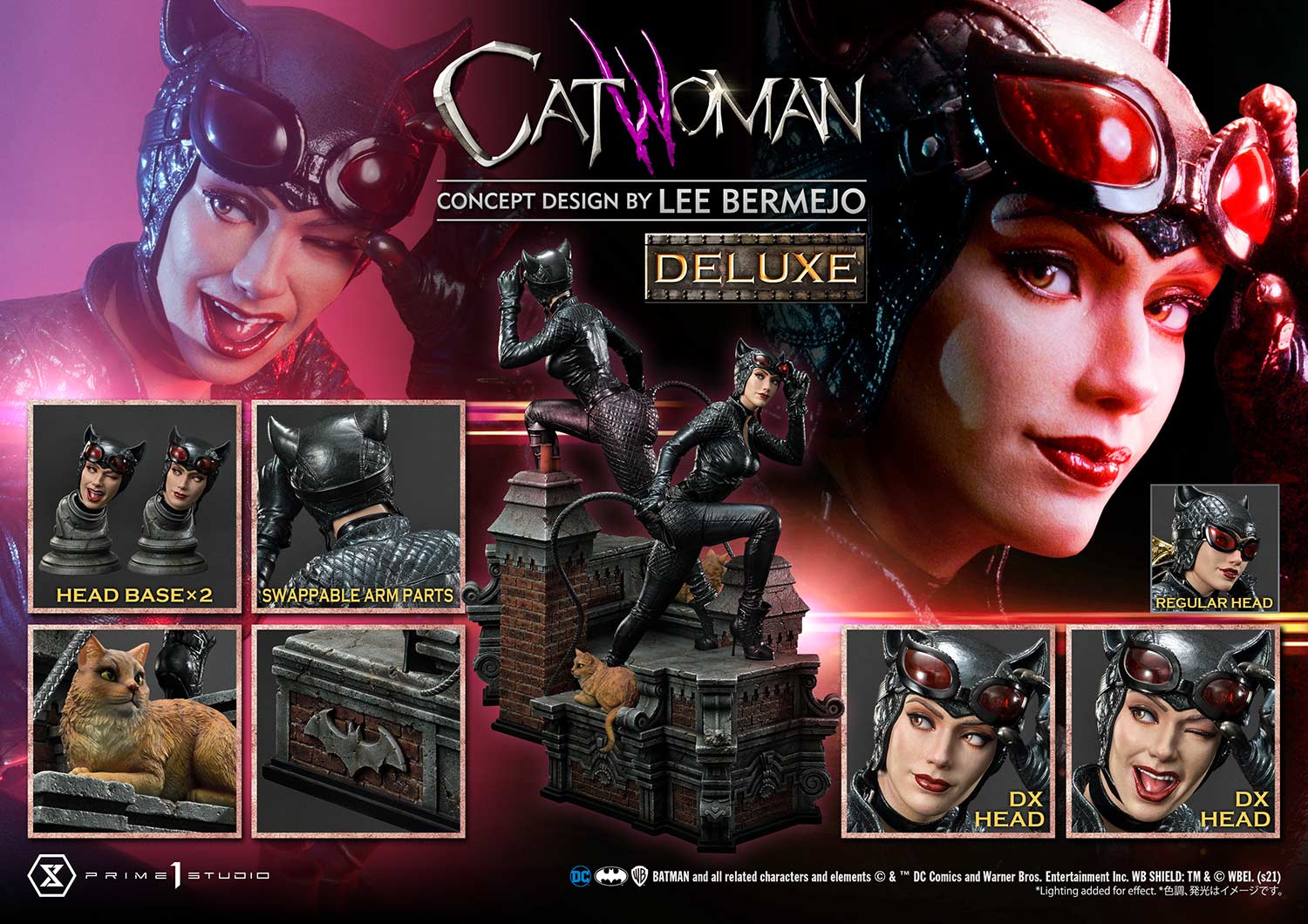 Prime 1 Studio Bermejo Catwoman Statue Museum Masterline