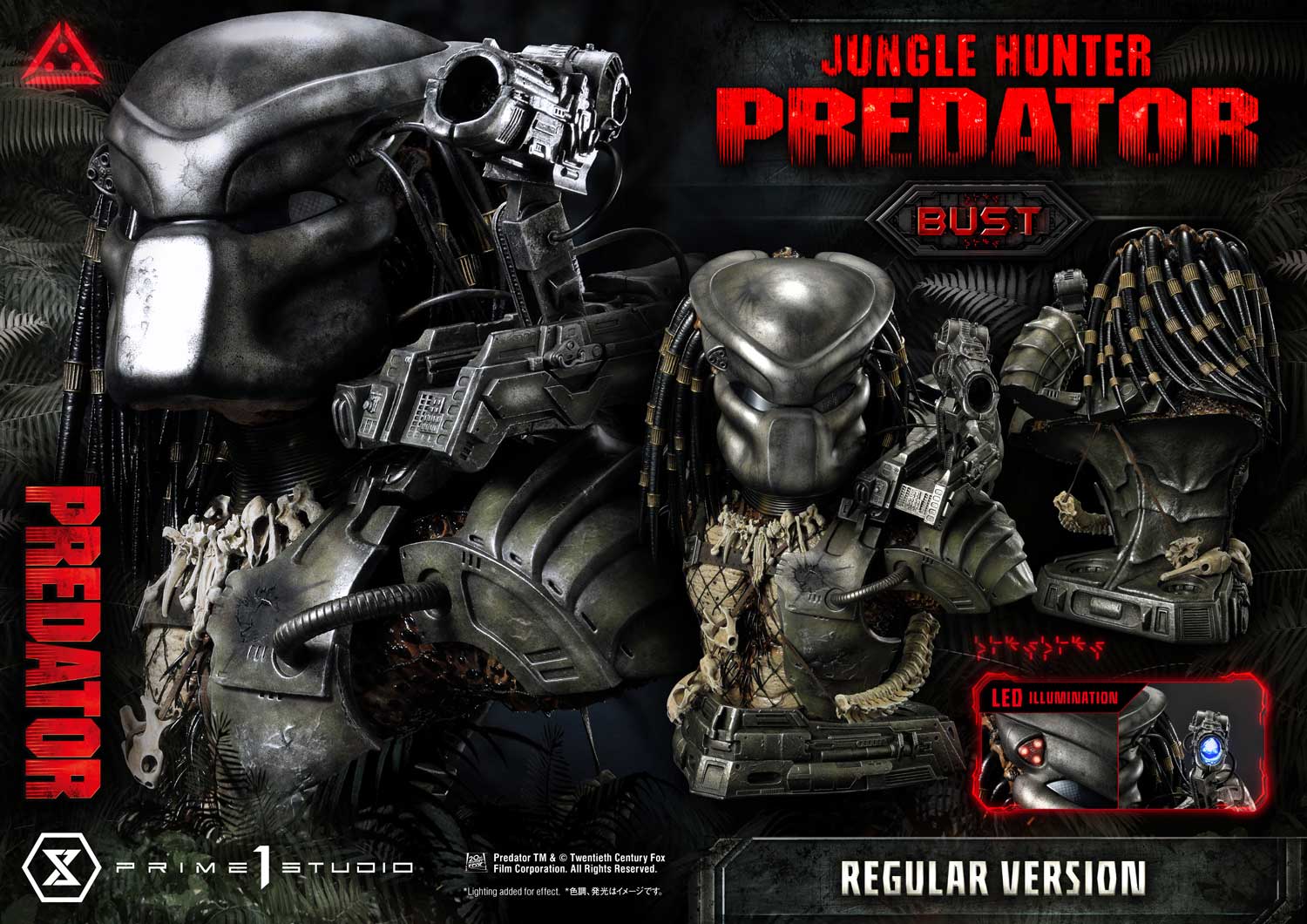 Jungle Hunter Predator 1/3 Scale Bust