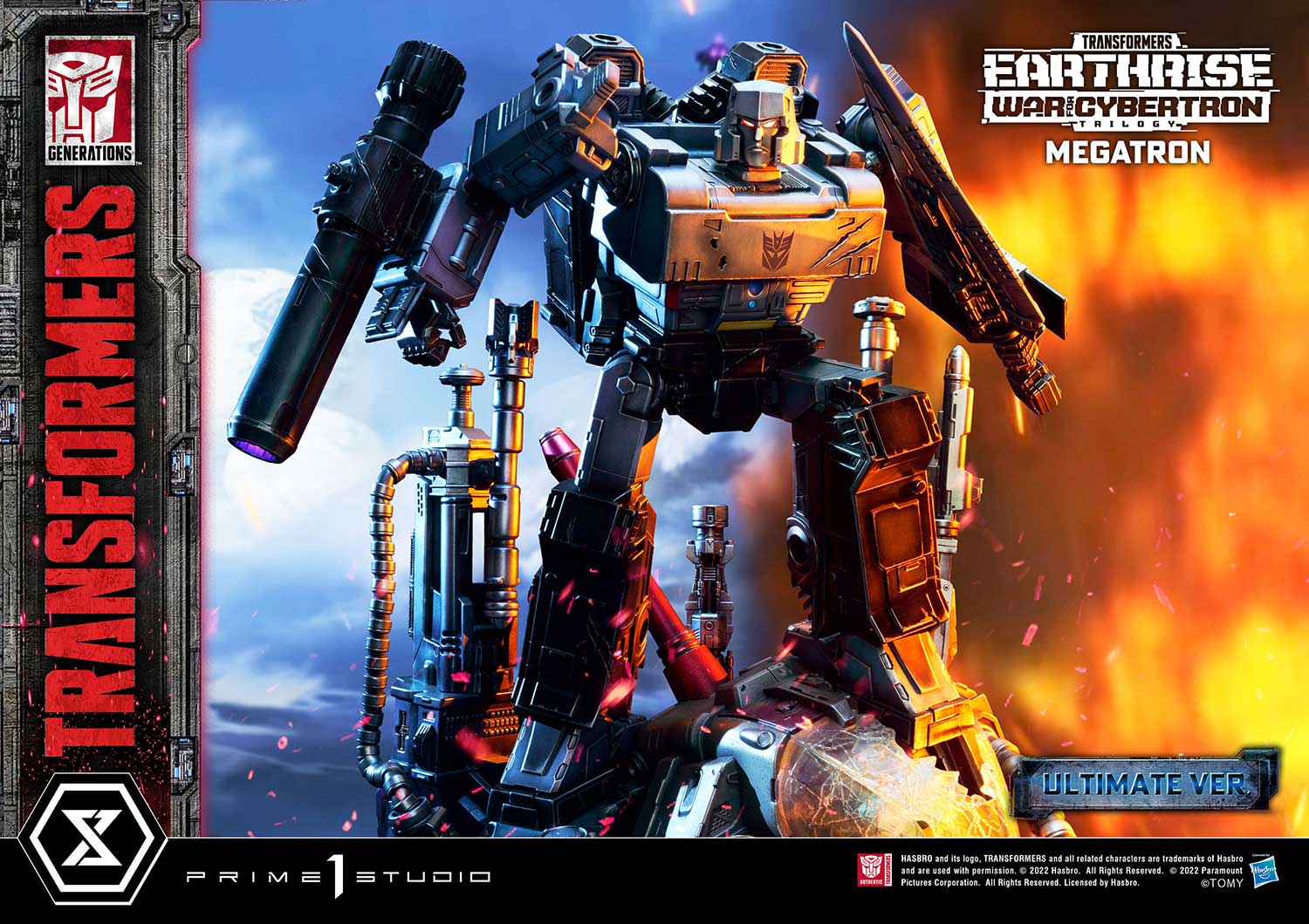 Transformers War For Cybertron: Megatron Statue