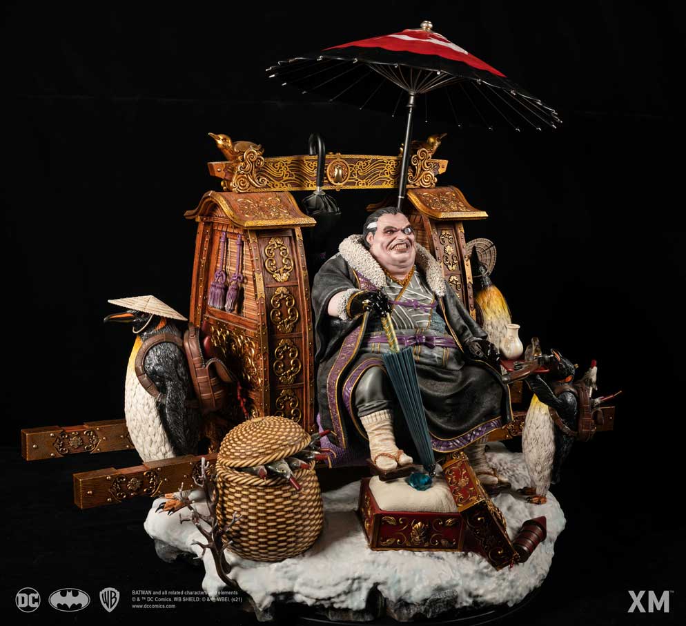 Batman Penguin Daimyo Statue Samurai Series