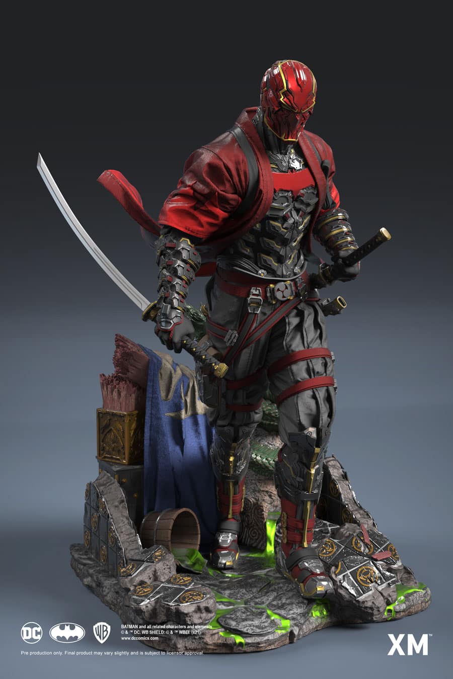 red hood samurai