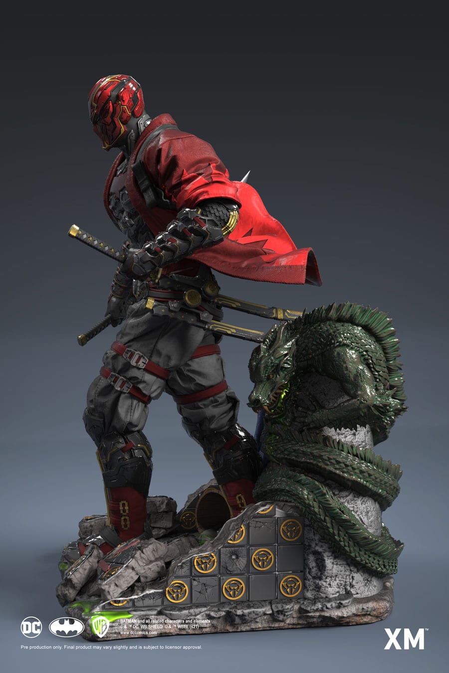 red hood samurai
