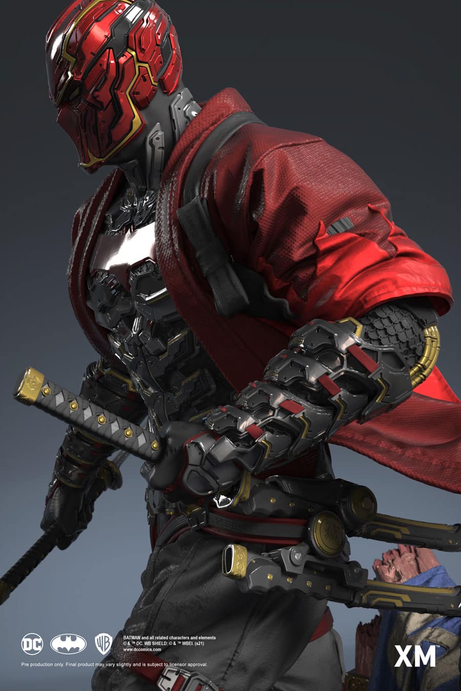 red hood samurai