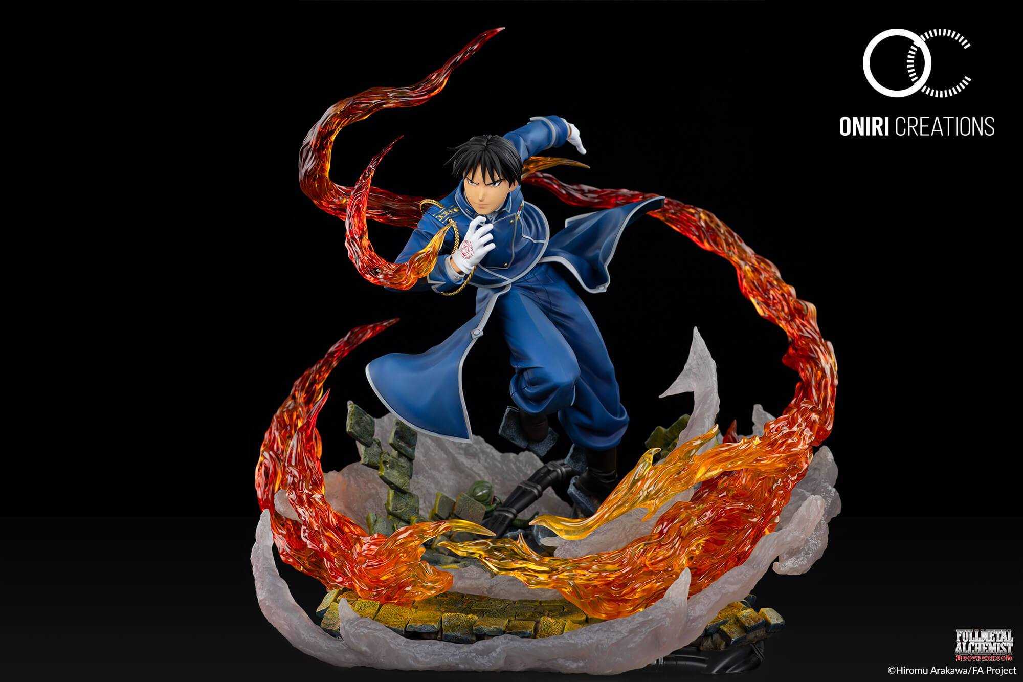 roy mustang statue oniri creations