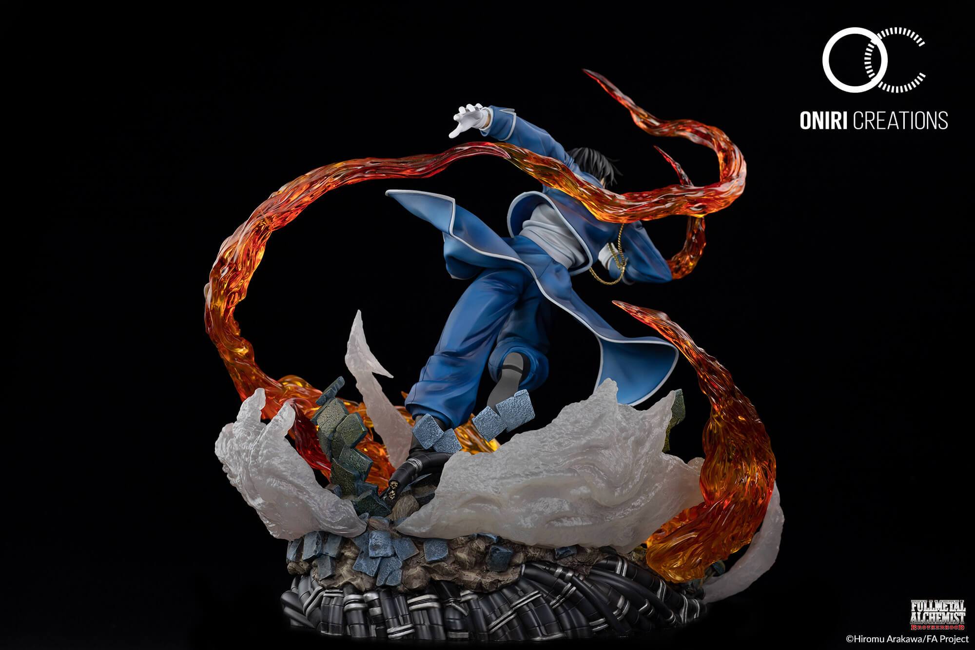 roy mustang statue oniri creations