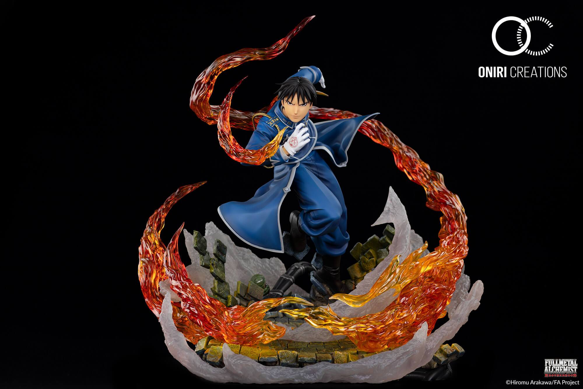 roy mustang statue oniri creations