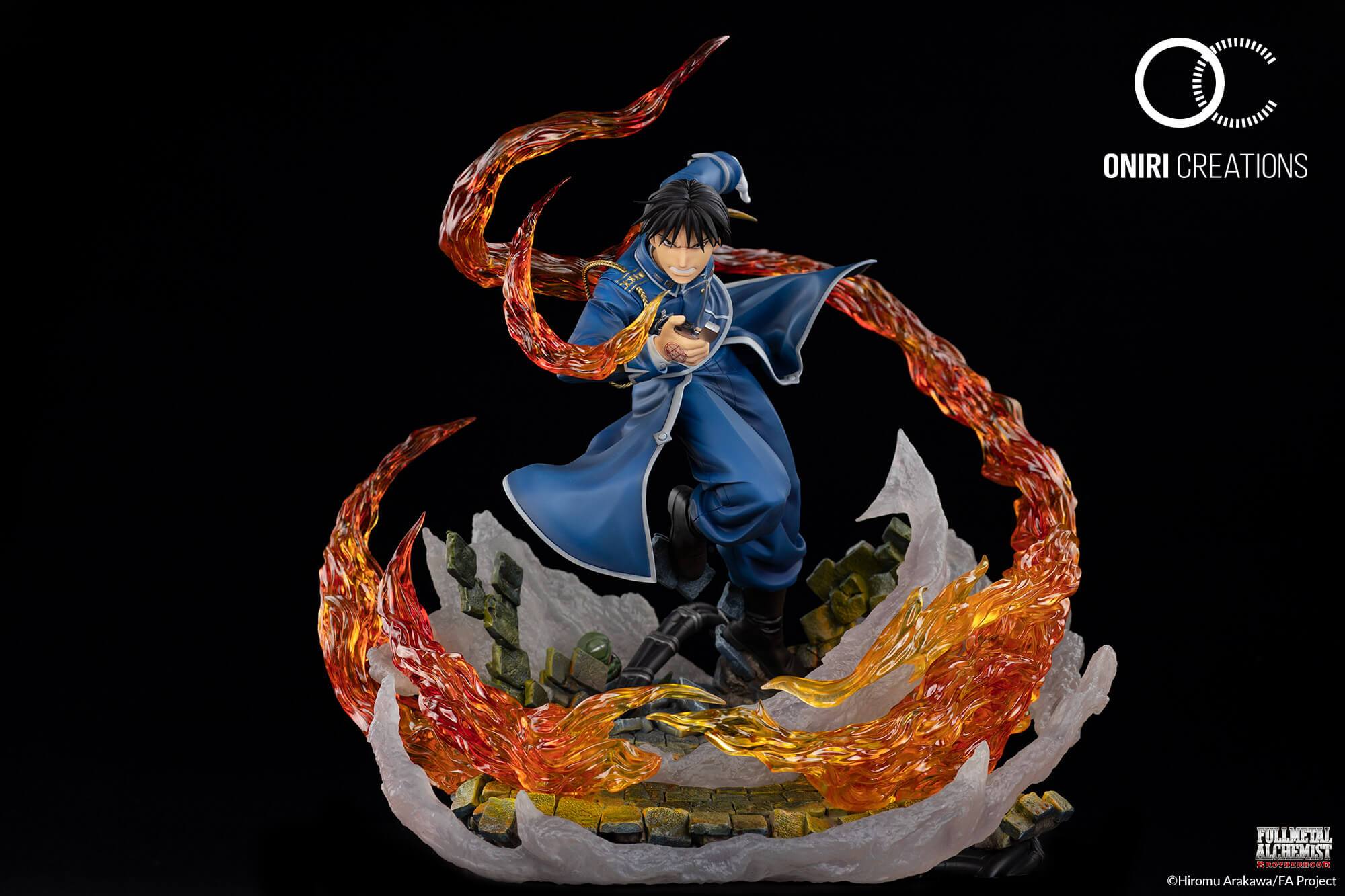 roy mustang statue oniri creations