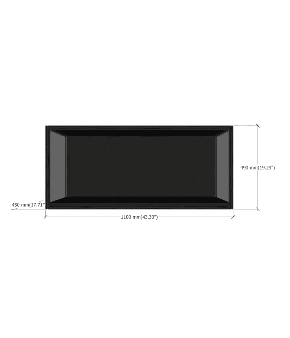 sixth with dimensions