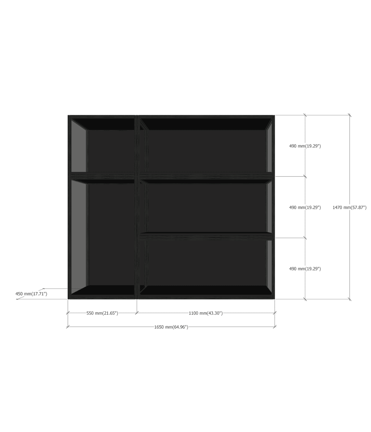 sx with dimensions